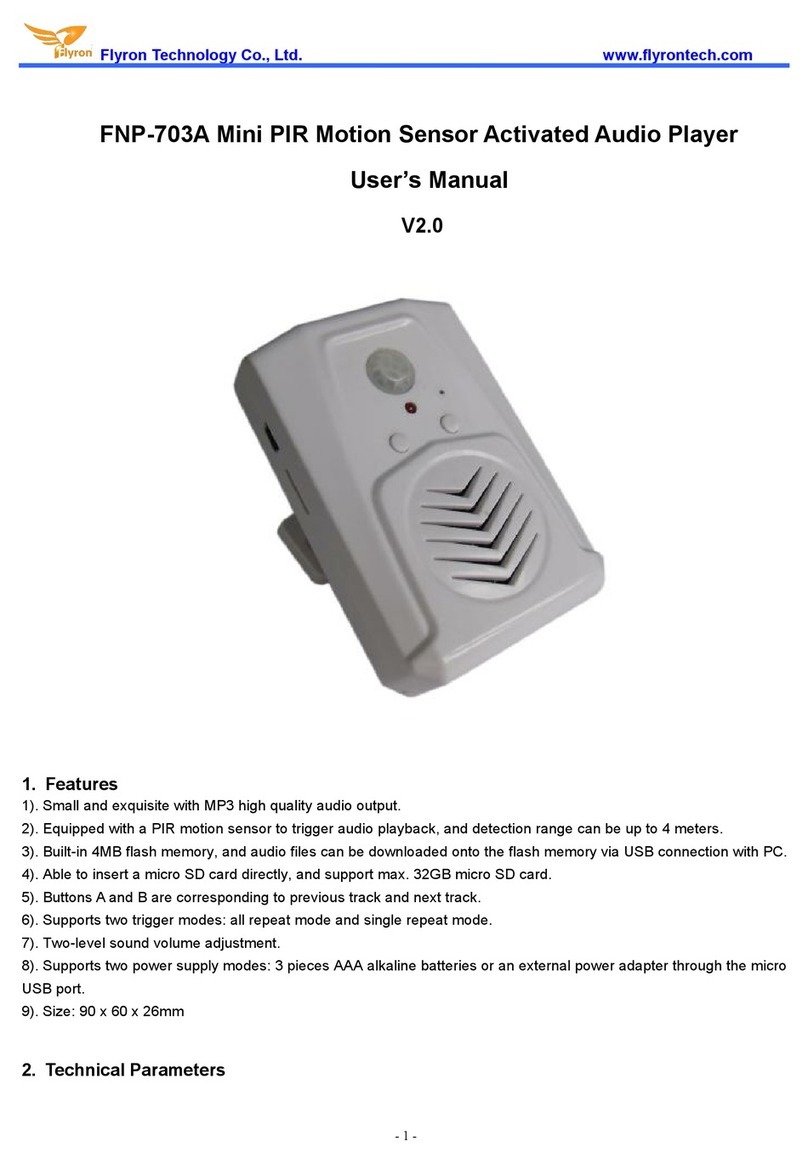 Flyron Technology FNP-703A User manual