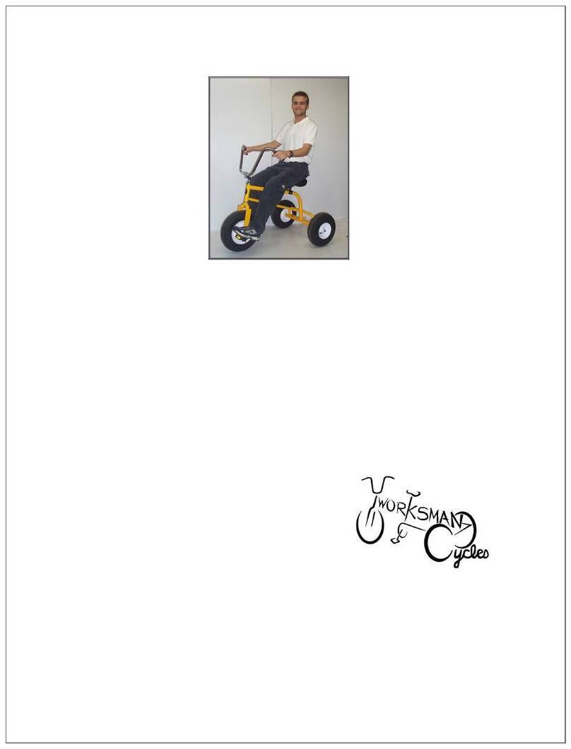 Worksman WTX WideTracker User manual