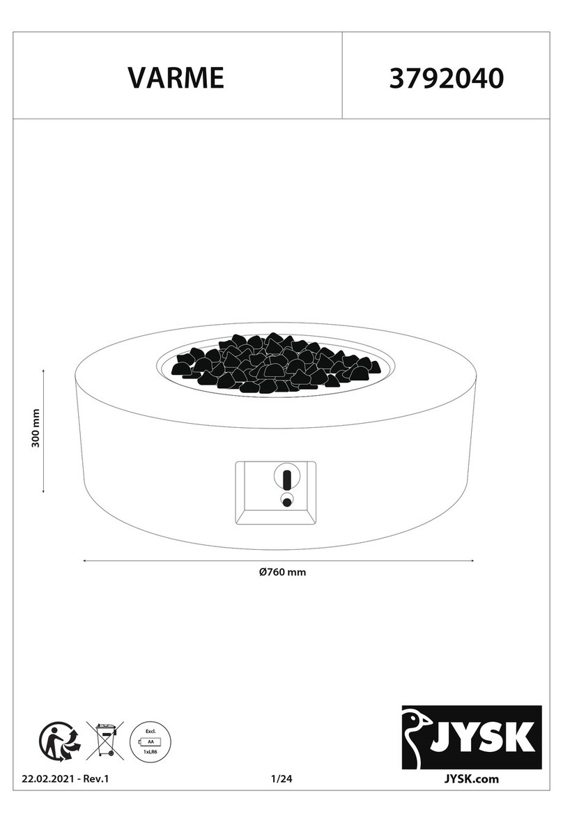 Jysk VARME 3792040 manual