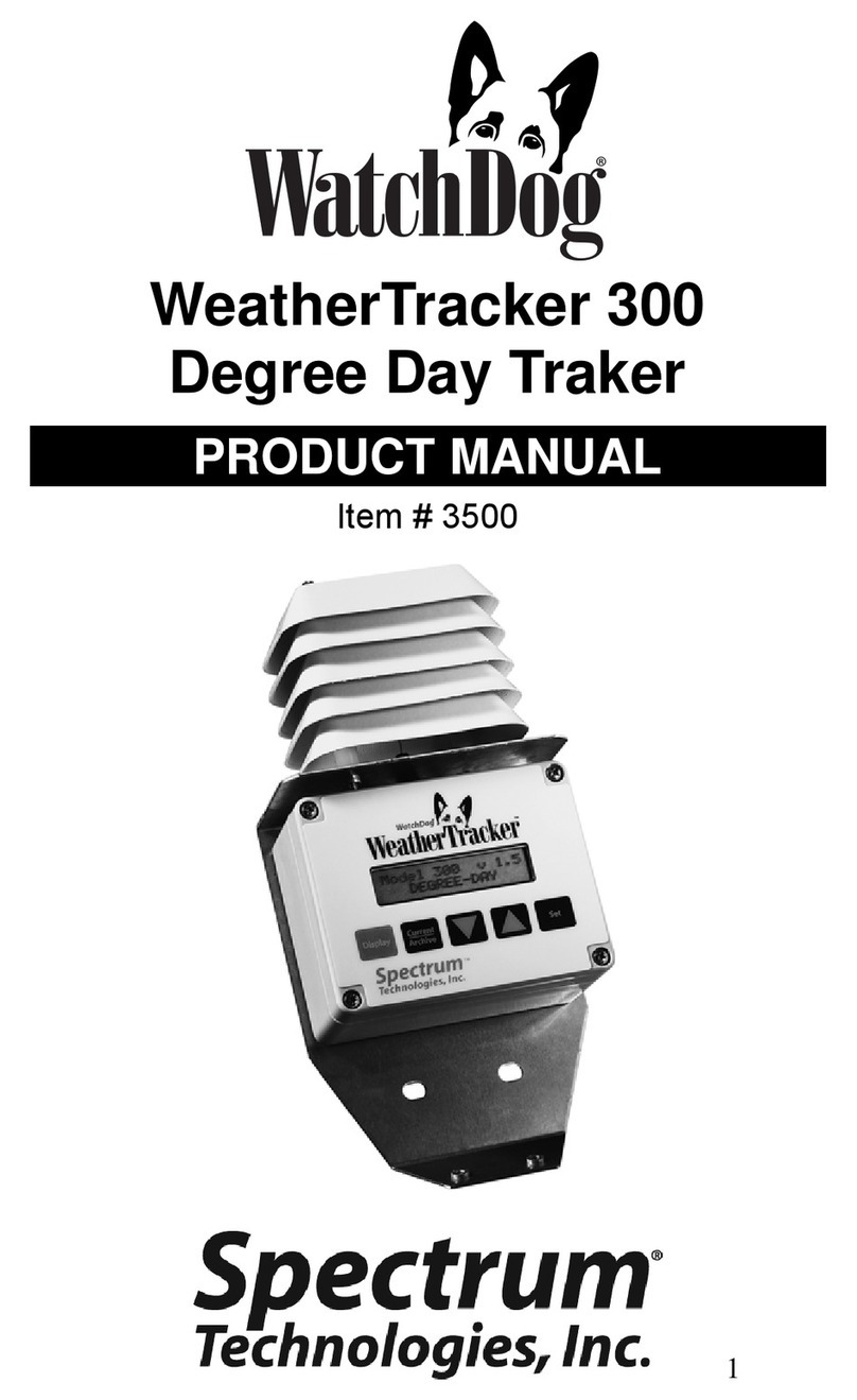 Spectrum Technologies WatchDog 3500 product manual