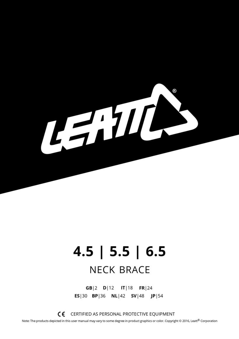 Leatt Body Protector 4.5 Junior manual