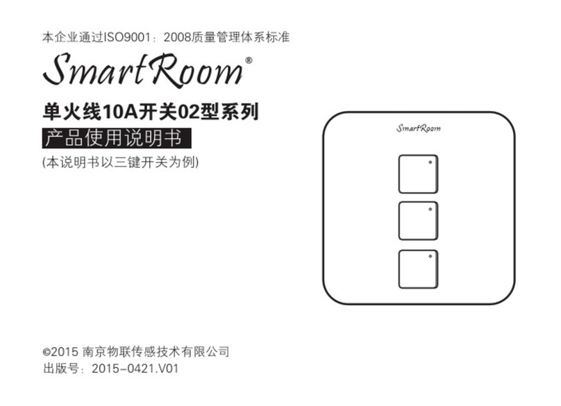 SmartRoom SR-ZCSWLPW-S1311-02 user manual