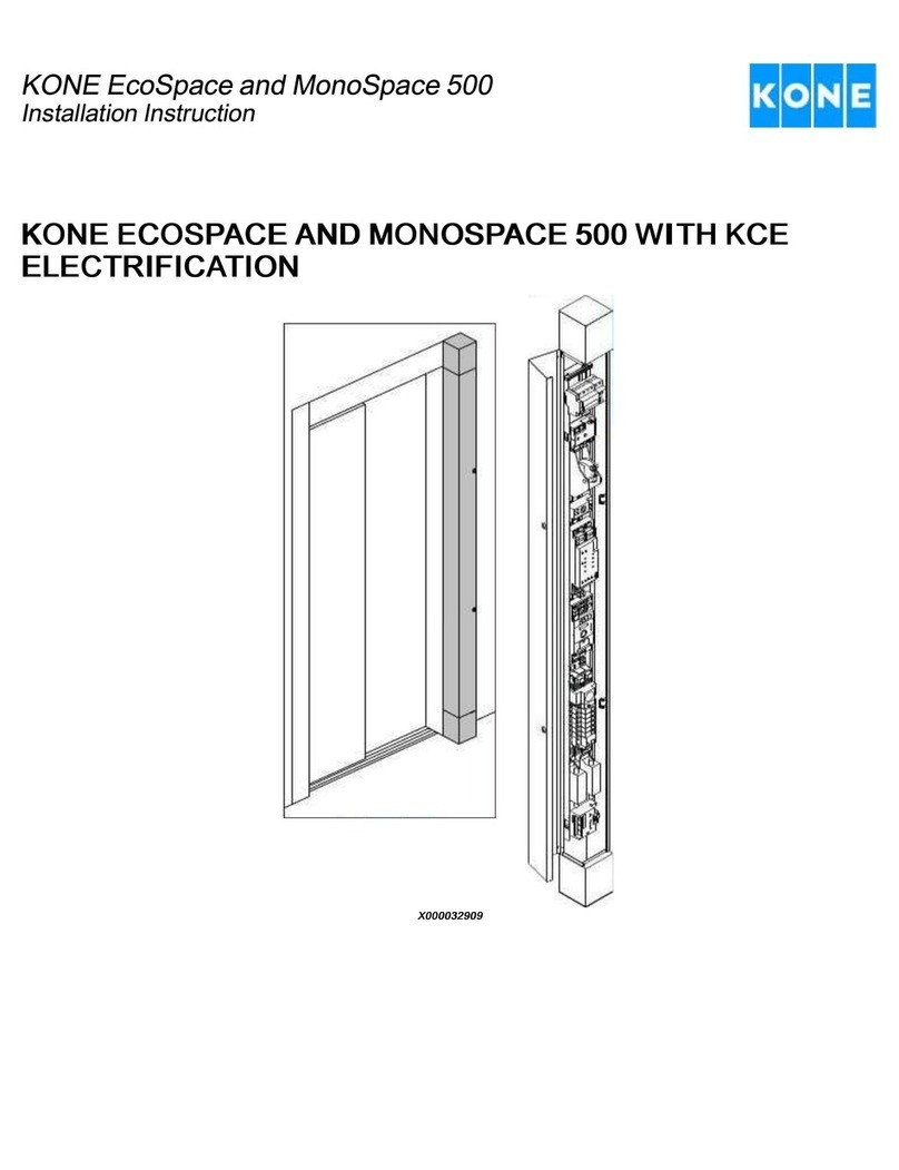 Kone EcoSpace User manual