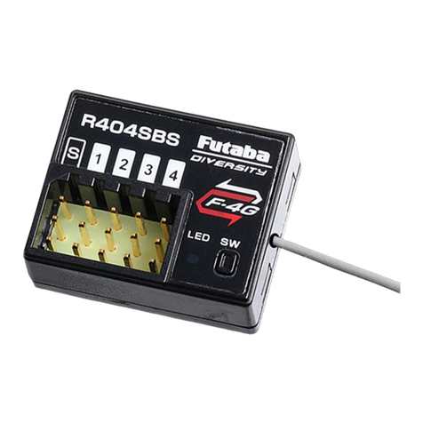 FUTABA R404SBS instruction manual