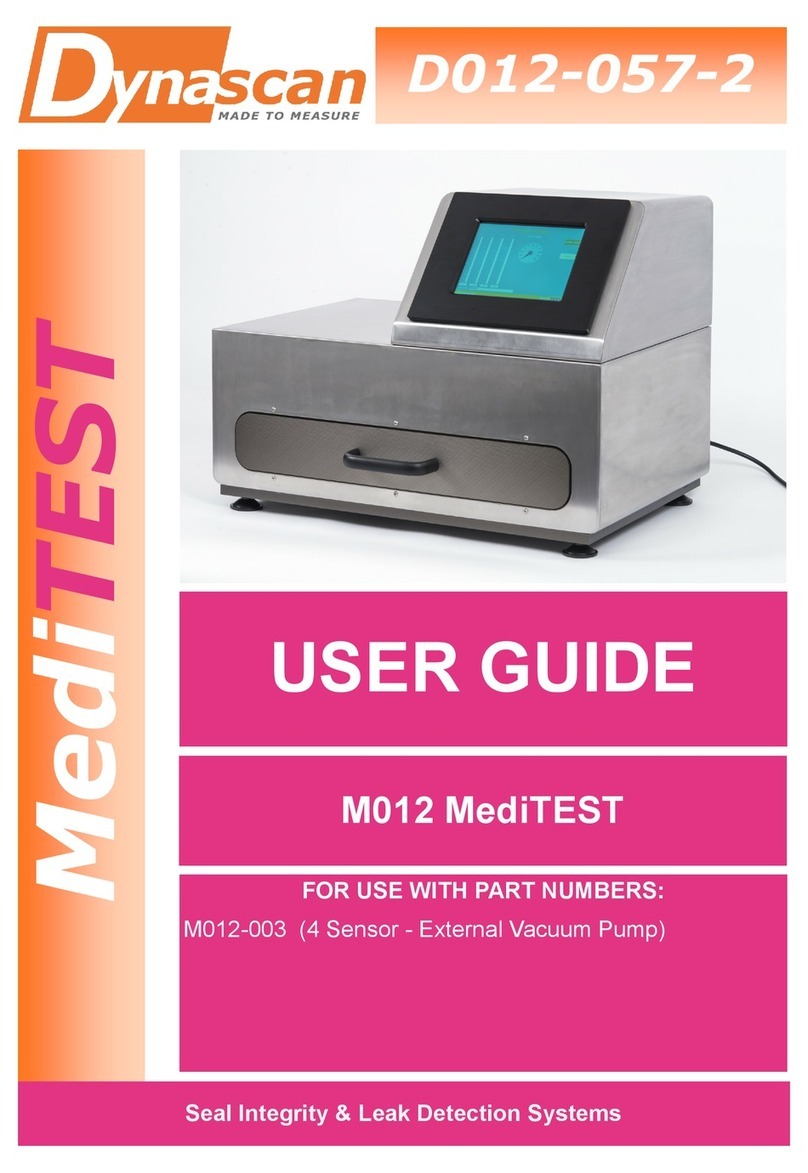 Dynascan MediTEST user guide Dynascan MediTEST user guide
