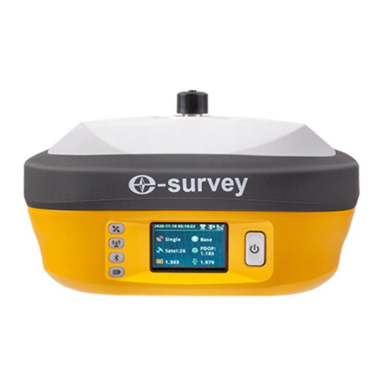 e-survey E800 User manual