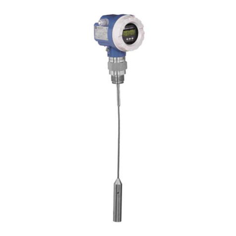 Endress+Hauser levelflex M FMP 40 User manual
