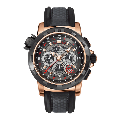 Carl F. Bucherer PATRAVI TRAVELTEC FOURX User manual