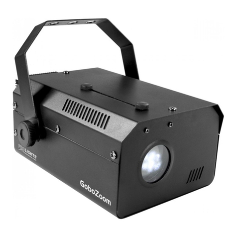 ProLights GOBOZOOM user manual