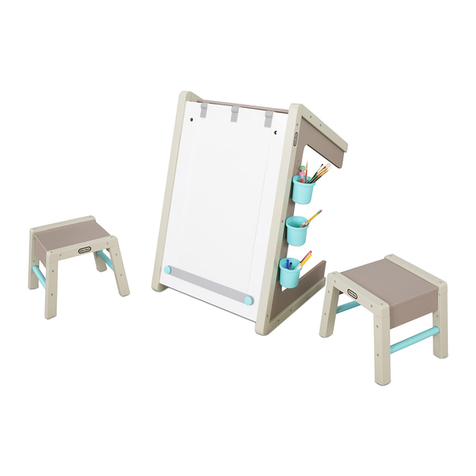 Little Tikes 2-in-1 EASEL AND TABLE Assembly instructions Little Tikes 2-in-1 EASEL AND TABLE Assembly instructions