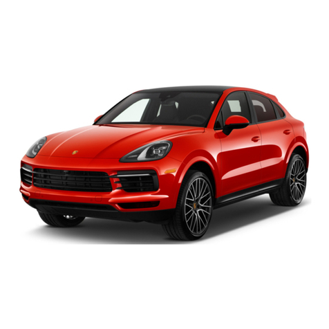 Porsche Cayenne 2020 User manual