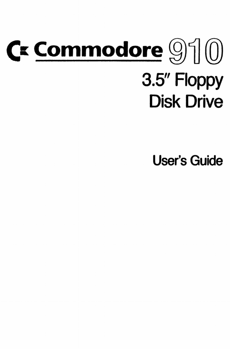 Commodore 910 User manual