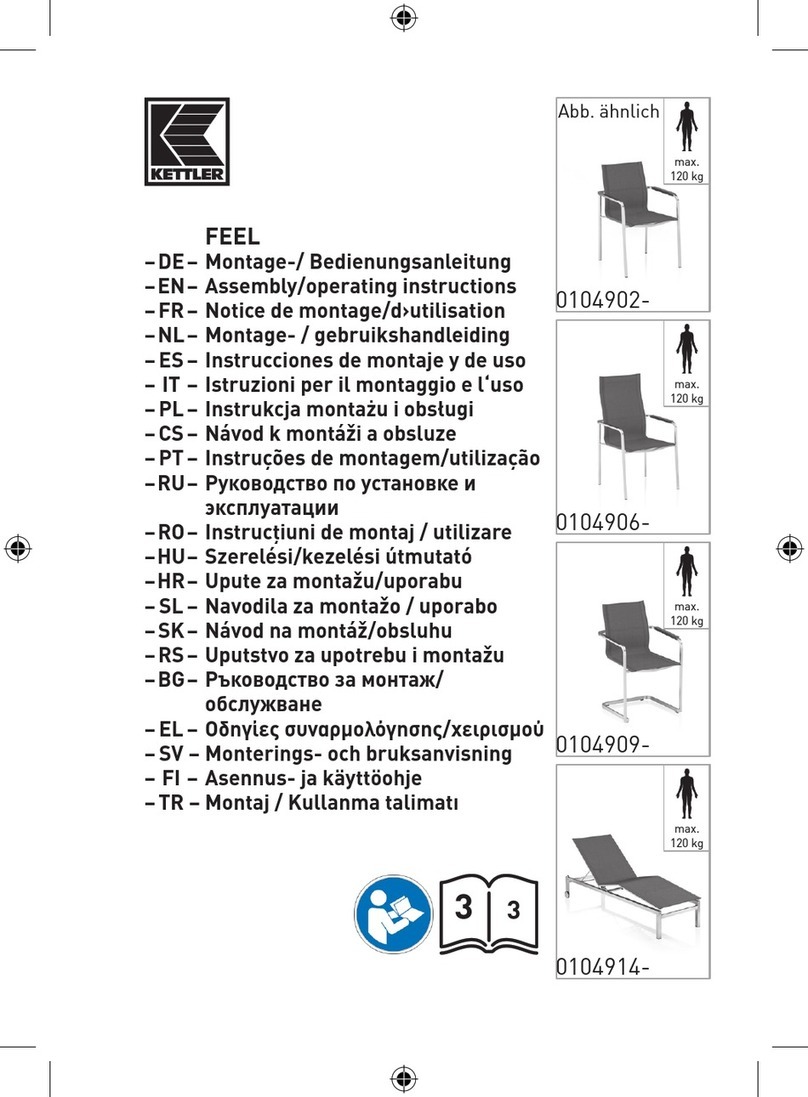 Kettler FEEL 0104902 Quick reference guide