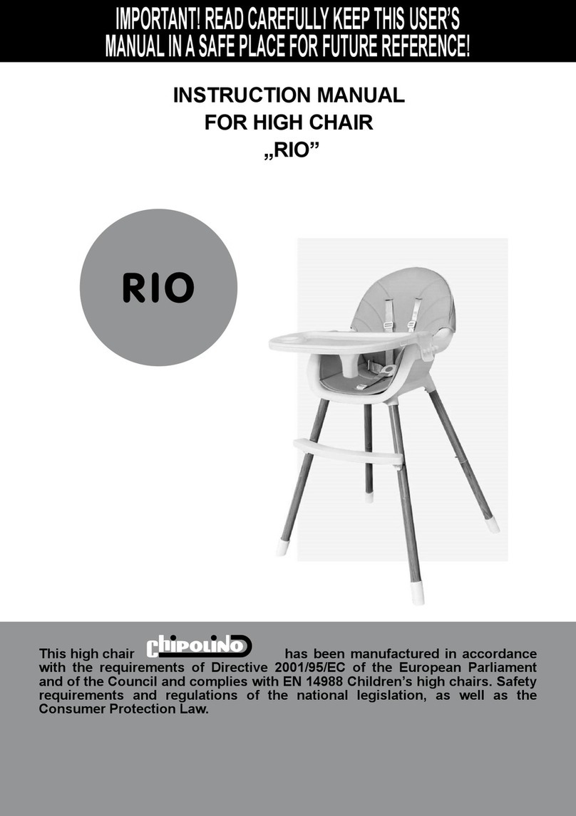 Chipolino RIO instruction manual