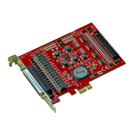 Wasco OPTOIO-PCIe16 STANDARD user guide