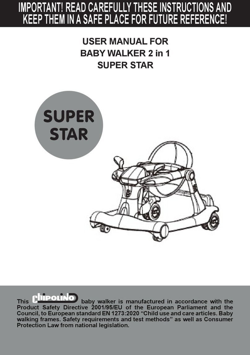 Chipolino SUPER STAR User manual