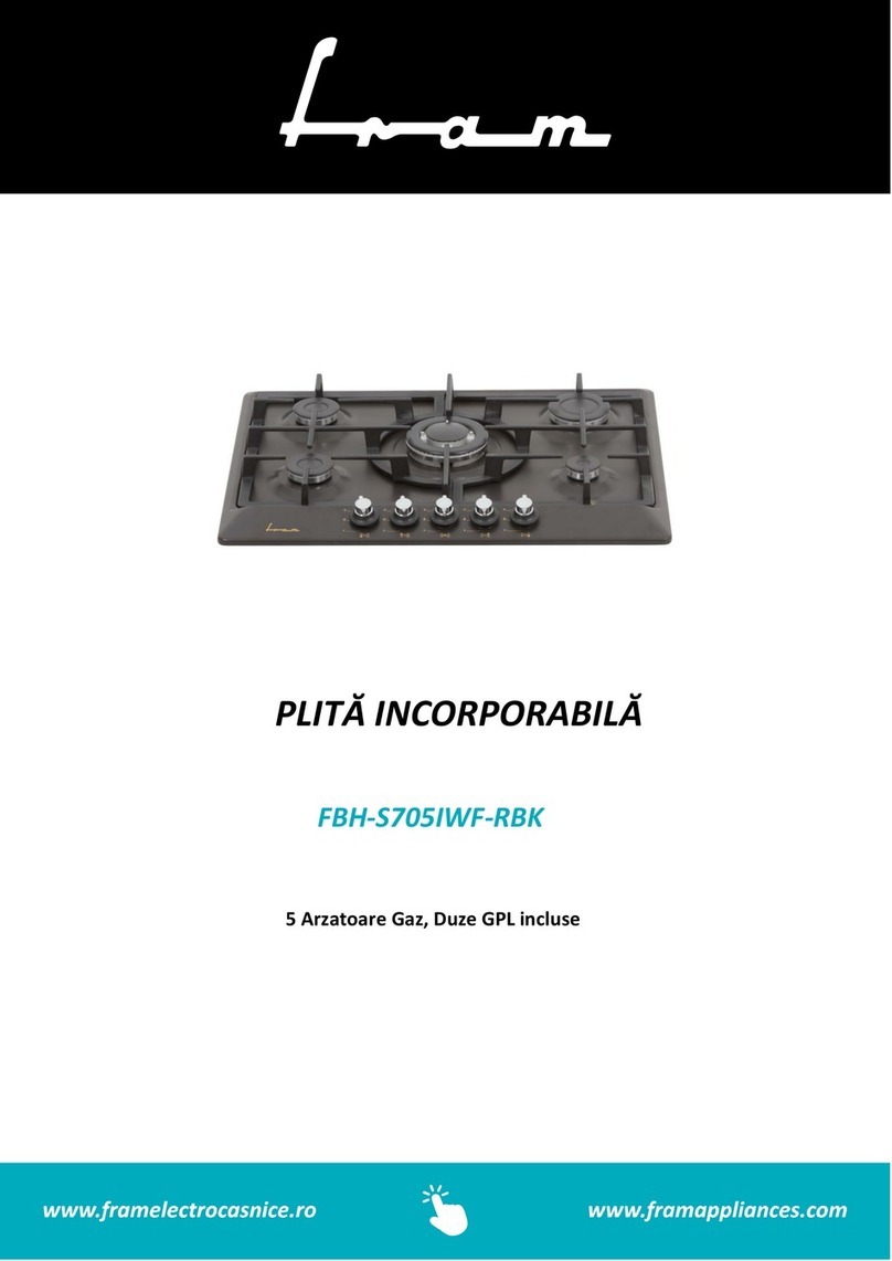 FRAM FBH-S705IWF-RBK user manual