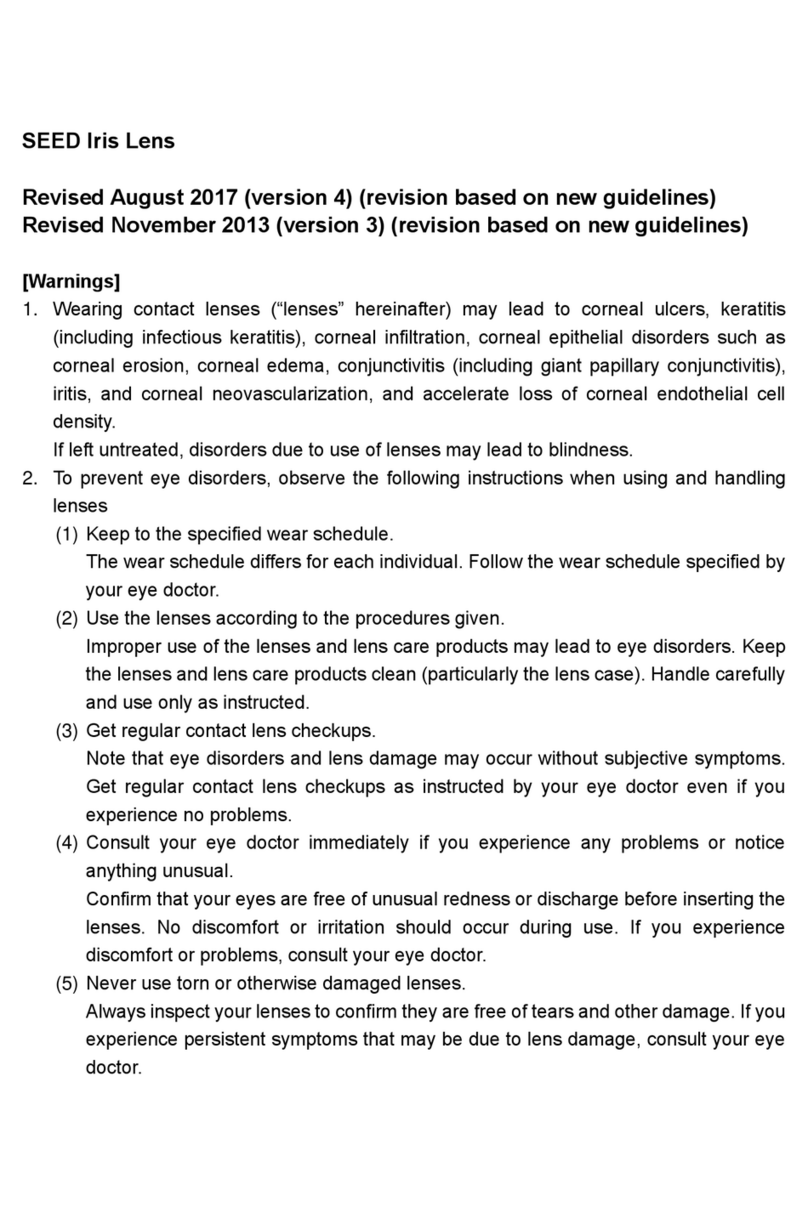 Seed Iris Lens User manual