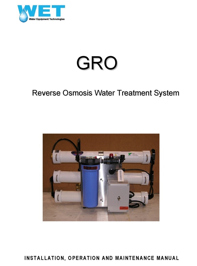 WET GRO Installation, operation and maintenance manual