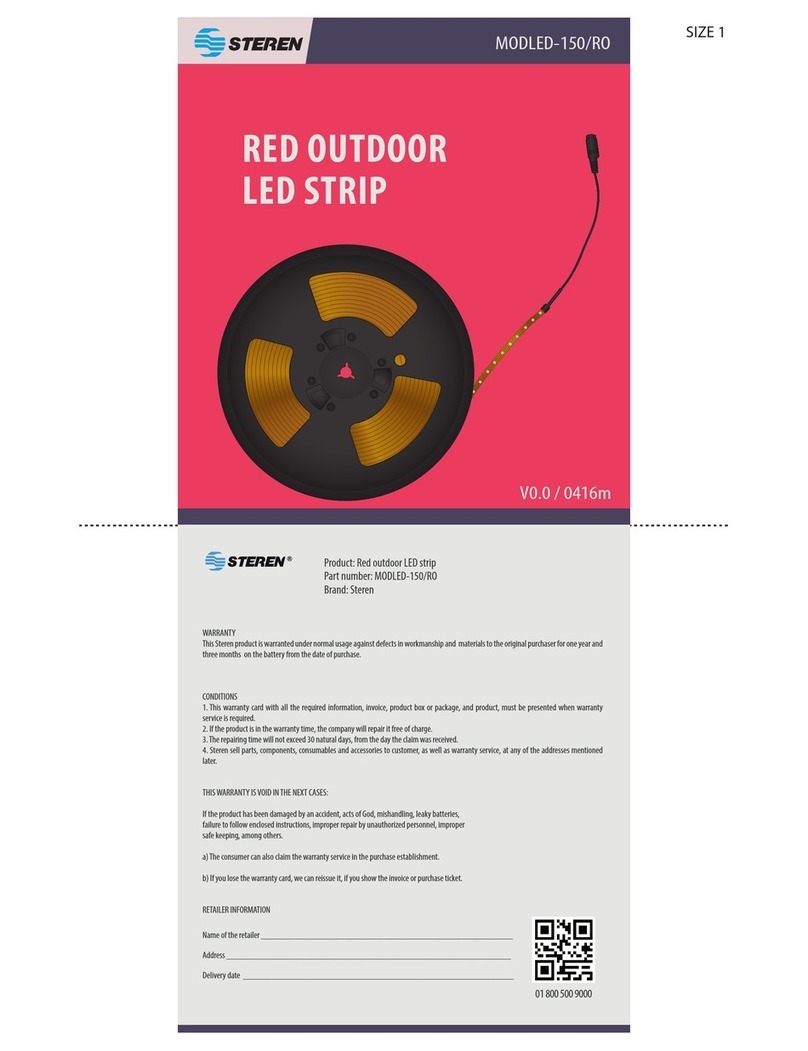 Steren MODLED-150/RO User manual