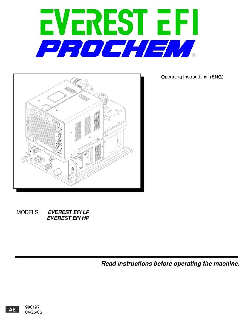 Prochem EVEREST EFI LP operating instructions Prochem EVEREST EFI LP operating instructions
