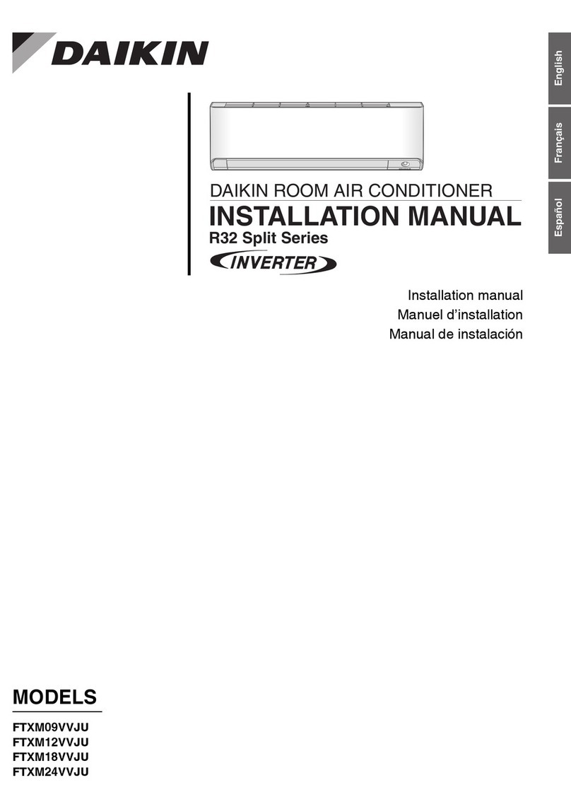 Daikin R32 Split Series User manual