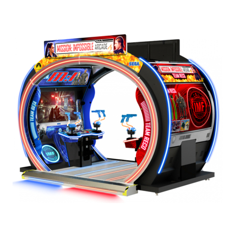 Sega MISSION IMPOSSIBLE ARCADE Owner's service manual