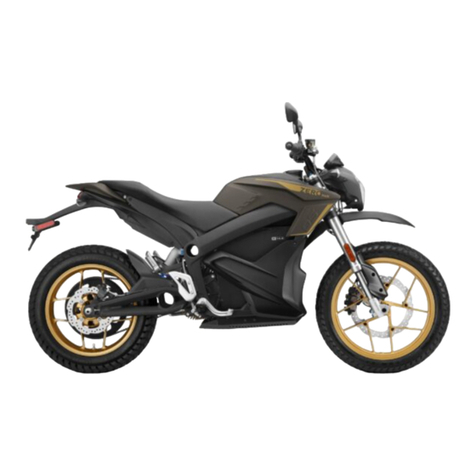 Zero Motorcycles S 2021 owner's manual