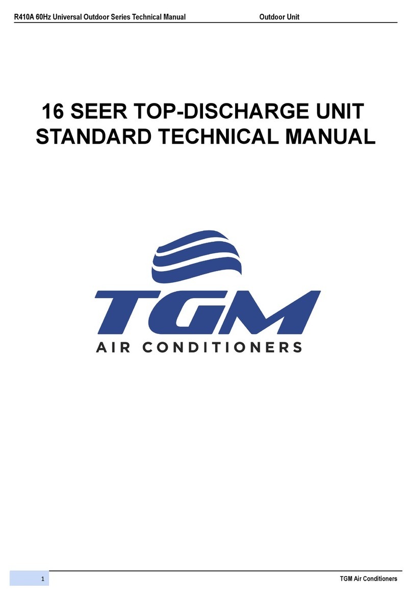 TGM T16CU16VT36S User manual