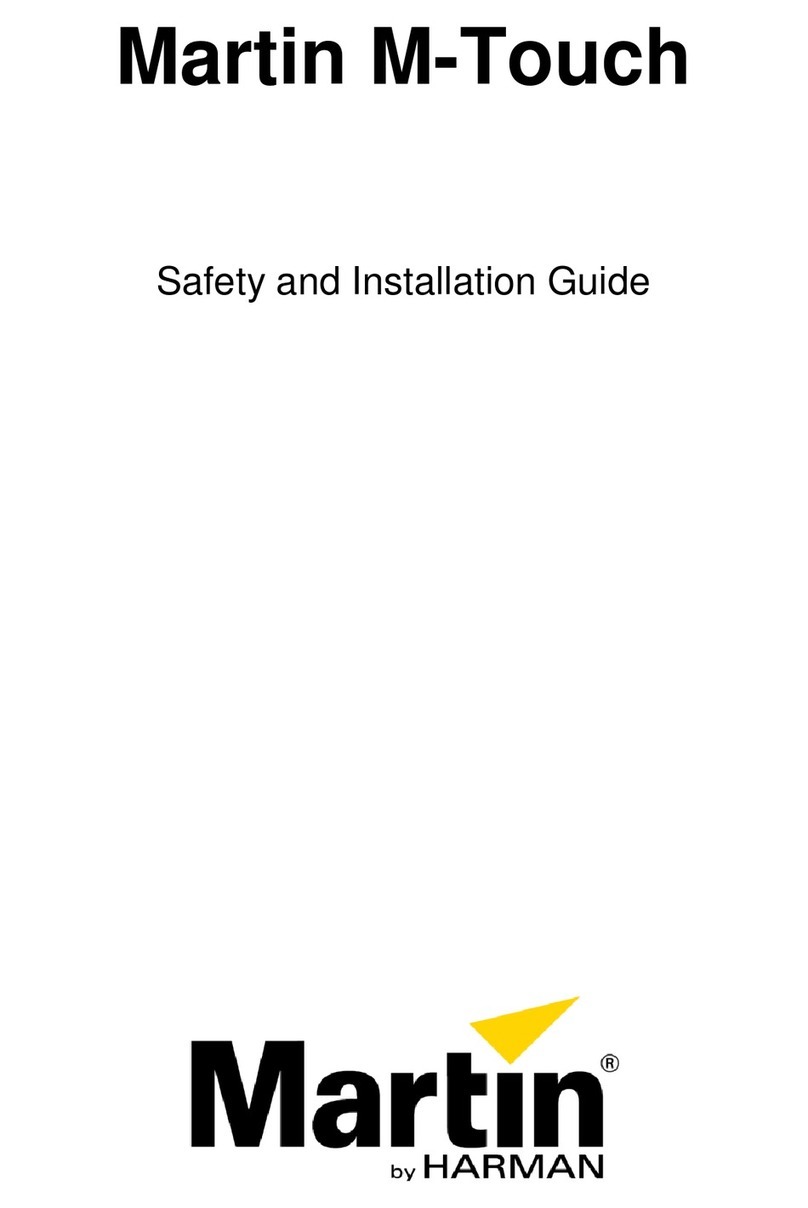 Harman Martin M-Touch Setup guide