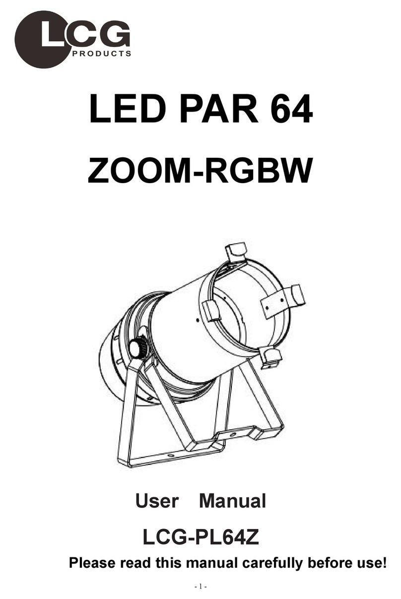 LCG LCG-PL64Z User manual
