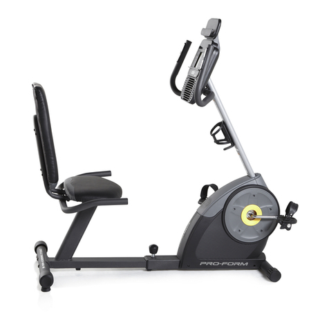 Gold's Gym CYCLE TRAINER 400 R user manual