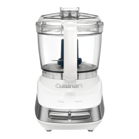 Cuisinart Core Custom MCH-4 Series Instruction/recipe booklet