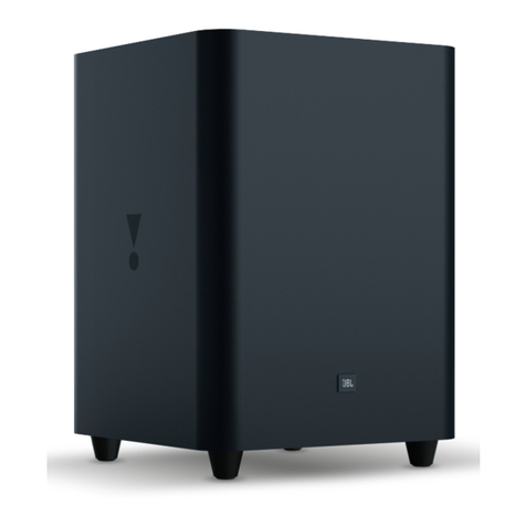 Harman JBL SW10 User manual