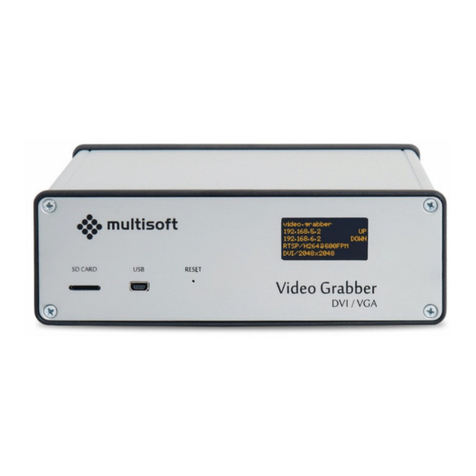MULTISOFT VGR-1000 user manual