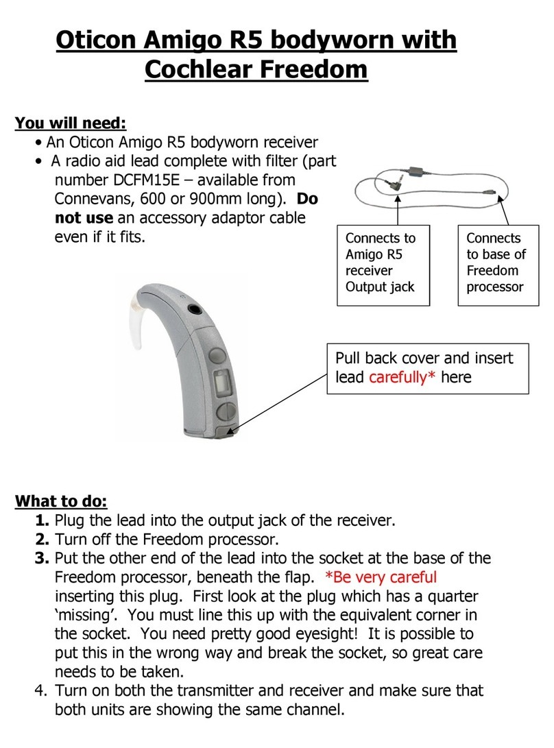 oticon Amigo R5 User manual oticon Amigo R5 User manual