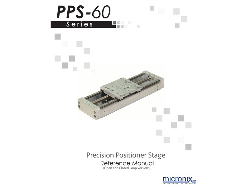 Micronix PPS-60 Series Reference manual