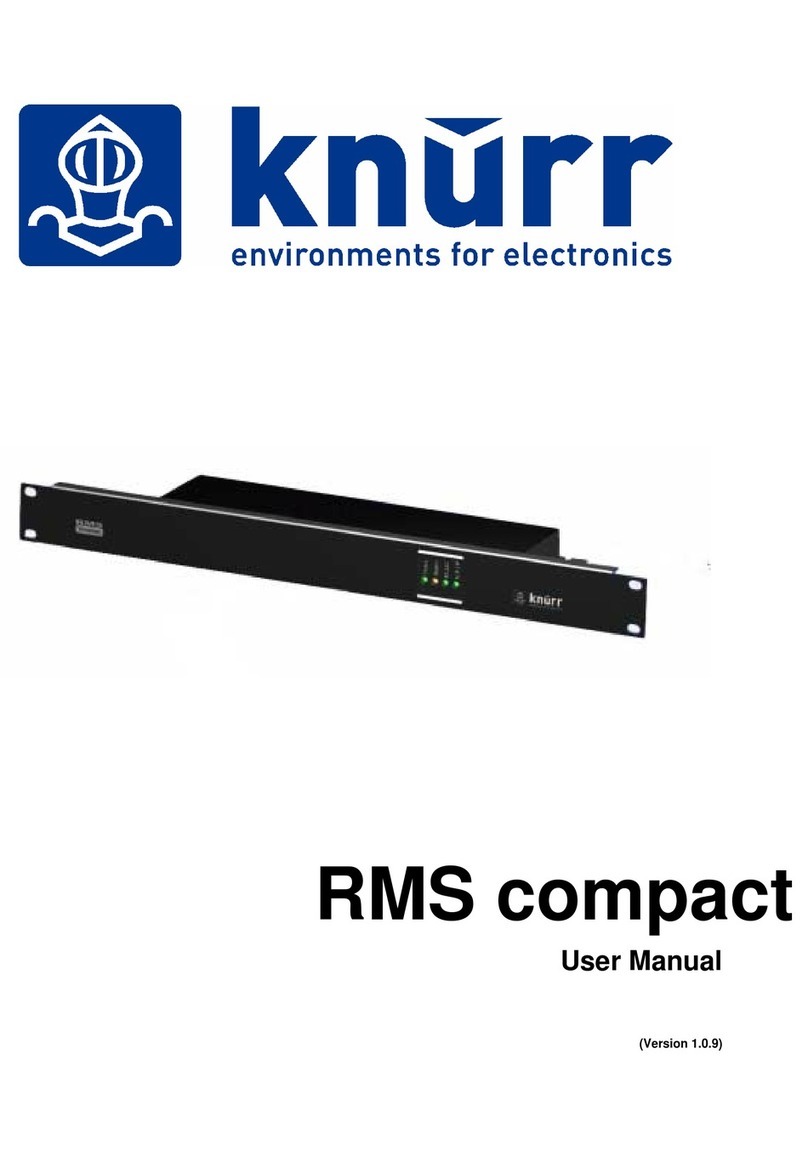 Knurr RMS compact user manual