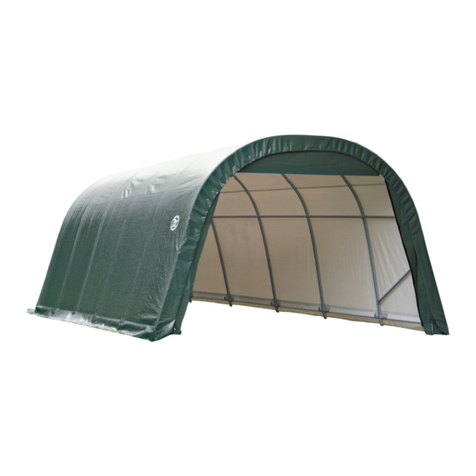 ShelterLogic 12'x20'x8' manual