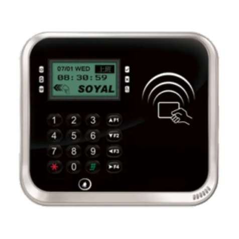 Soyal AR-837-E User manual