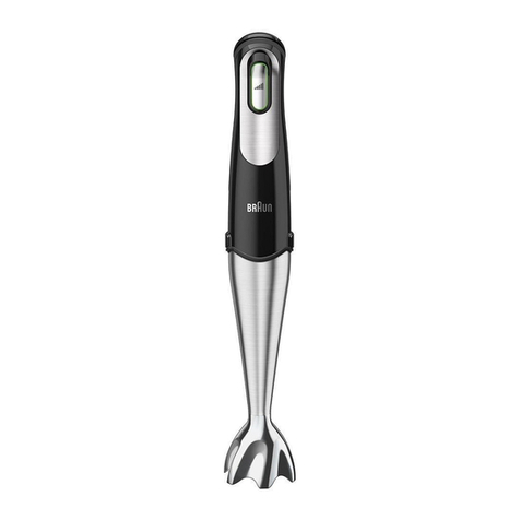 Braun MultiQuick 7 MQ700 manual