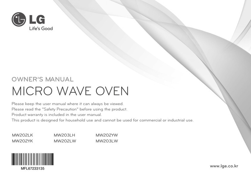 LG MW202LK owner's manual
