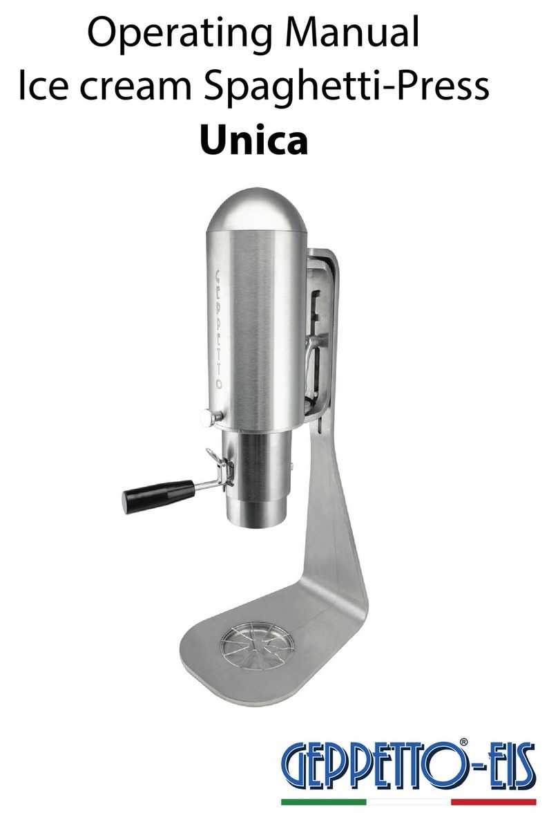 Geppetto-Eis Unica User manual