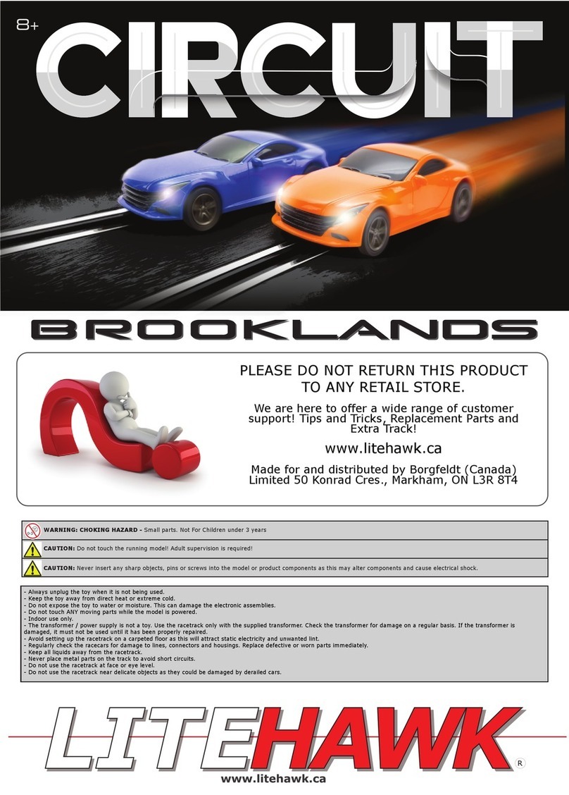 LiteHawk CIRCUIT BROOKLANDS quick start guide
