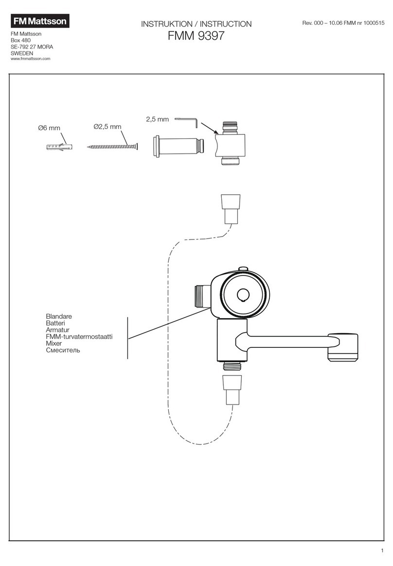FM Mattsson FMM 9397 Instruction