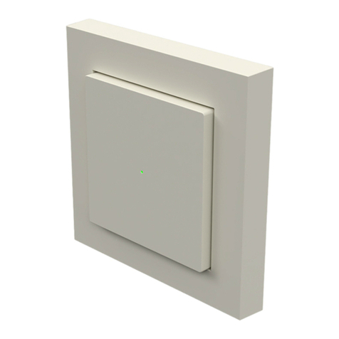 Heatit Controls Z-PUSH WALL CONTROLLER Installer manual Heatit Controls Z-PUSH WALL CONTROLLER Installer manual