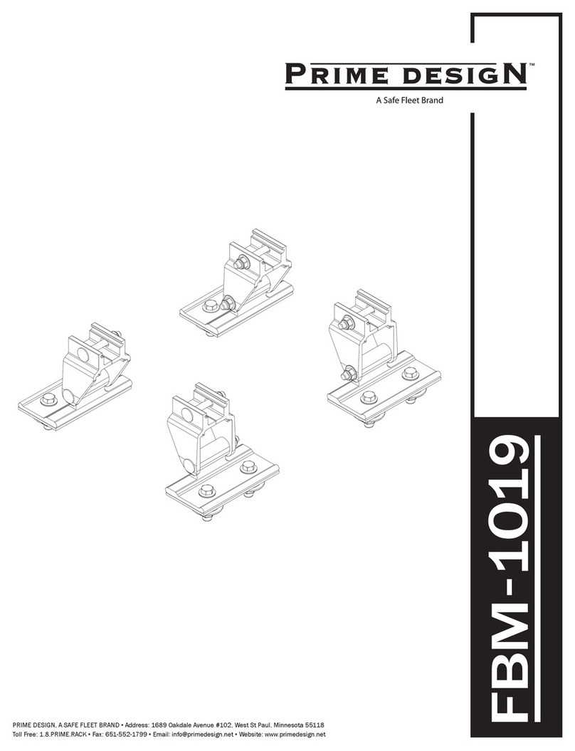 Prime Design FBM-1019 Assembly manual