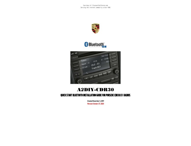 Discount Car Stereo A2DIY-CDR30 Quick start installation guide