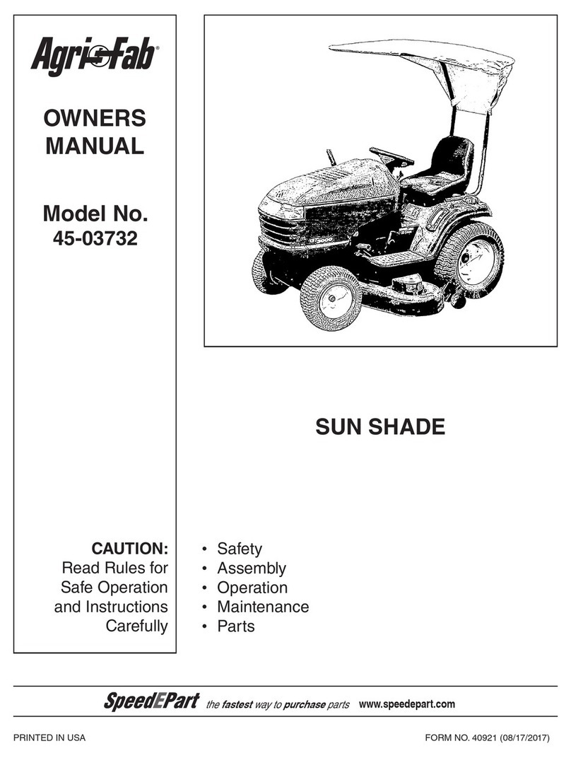 Agri-Fab 45-03732 User manual