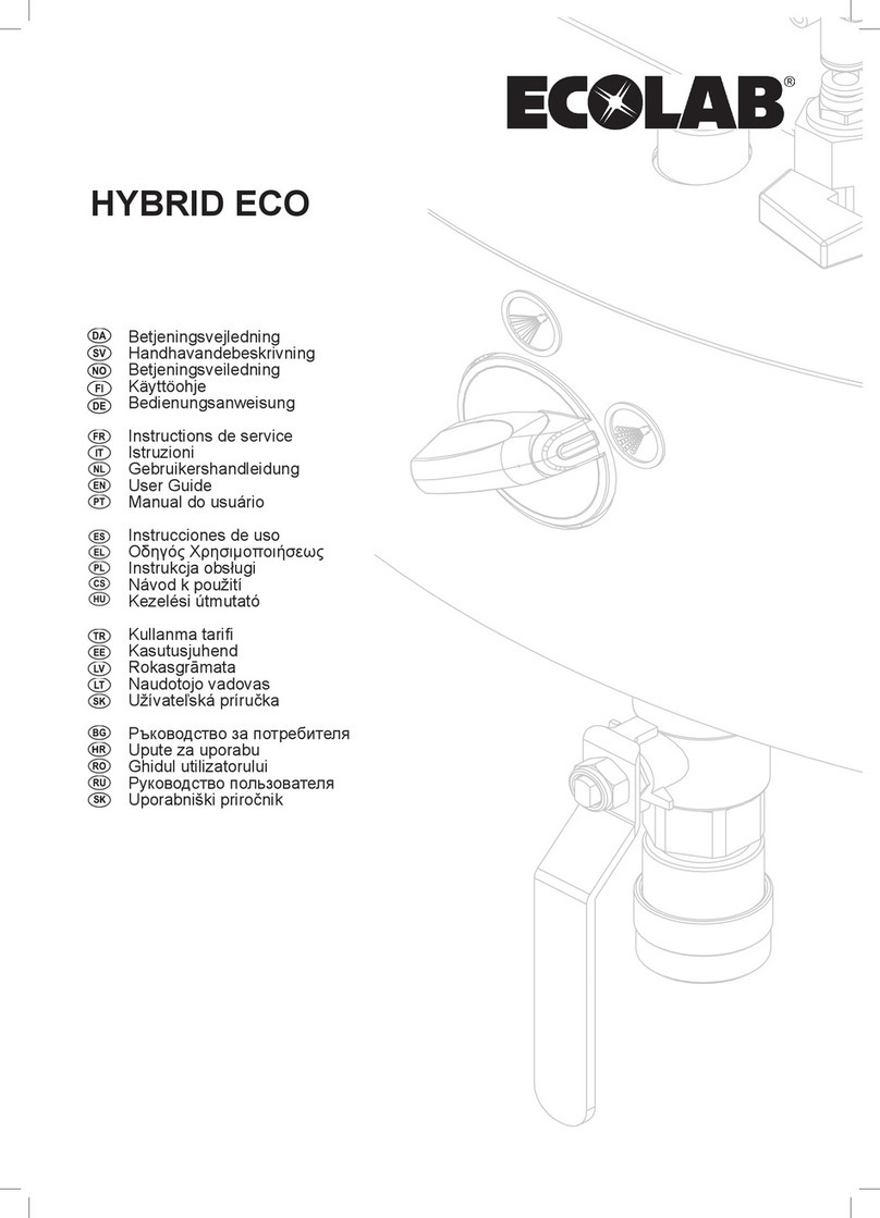 Nilfisk-Advance ECOLAB HYBRID ECO user guide Nilfisk-Advance ECOLAB HYBRID ECO user guide